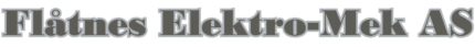 Logo Flåtnes Elektro-Mek